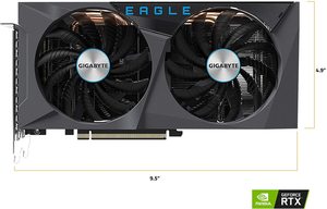 Gigabyte NVIDIA GeForce RTX 3060 Ti Eagle OC 8G การ์ดจอสำหรับเล่นเกมมือสองพร้อมหน่วยความจำ8GB GDDR6 256-bit - Product Image 2