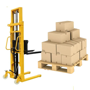 High Quality 2 Ton 2000 kg <strong>Manual</strong> Forklift Hand Pallet <strong>Stacker</strong> with Low Forklift <strong>Price</strong> - Product Image 2