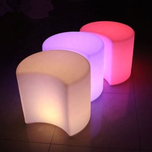 LEDベンチ/リモコンLEDバーチェアスツール/プラスチックLEDバースツール - Product Image 3