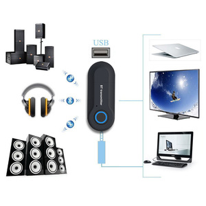 USB Bluetooth Transmitter <strong>3.5</strong> <strong>MM</strong> Jack <strong>Audio</strong> <strong>Adapter</strong> 4.0 Free Drive for Computer TV <strong>Audio</strong> Device - Product Image 5