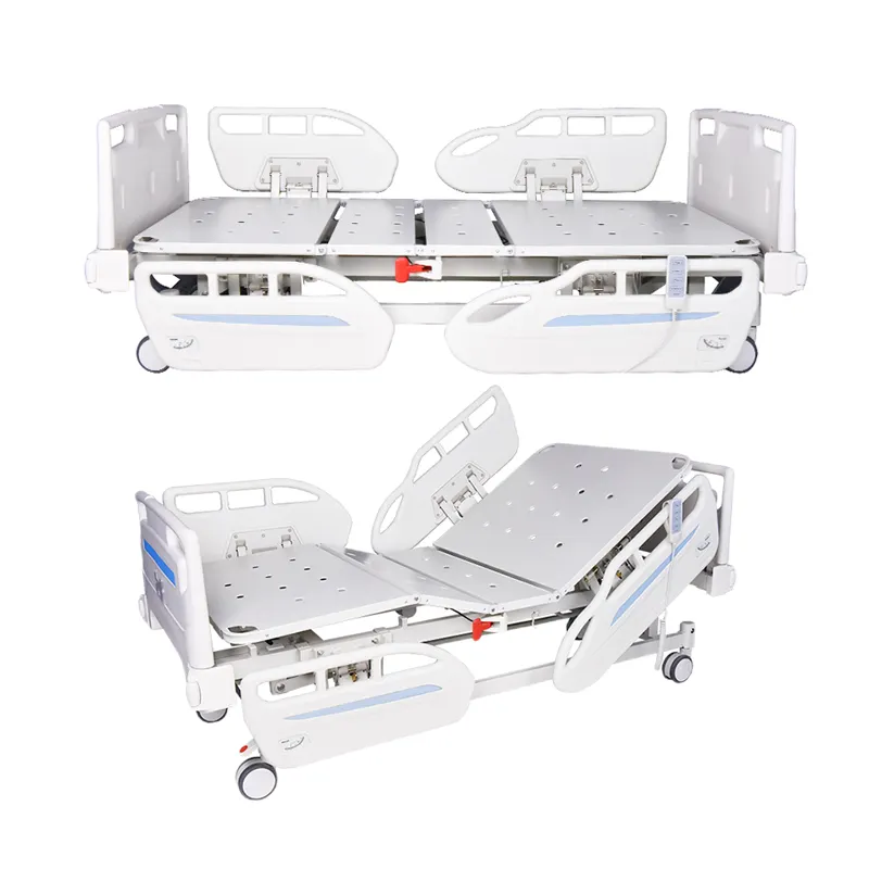 Paziente ICU Room Furniture multifunzione pieghevole regolabile elettrico medico usato letto d'ospedale con ruota