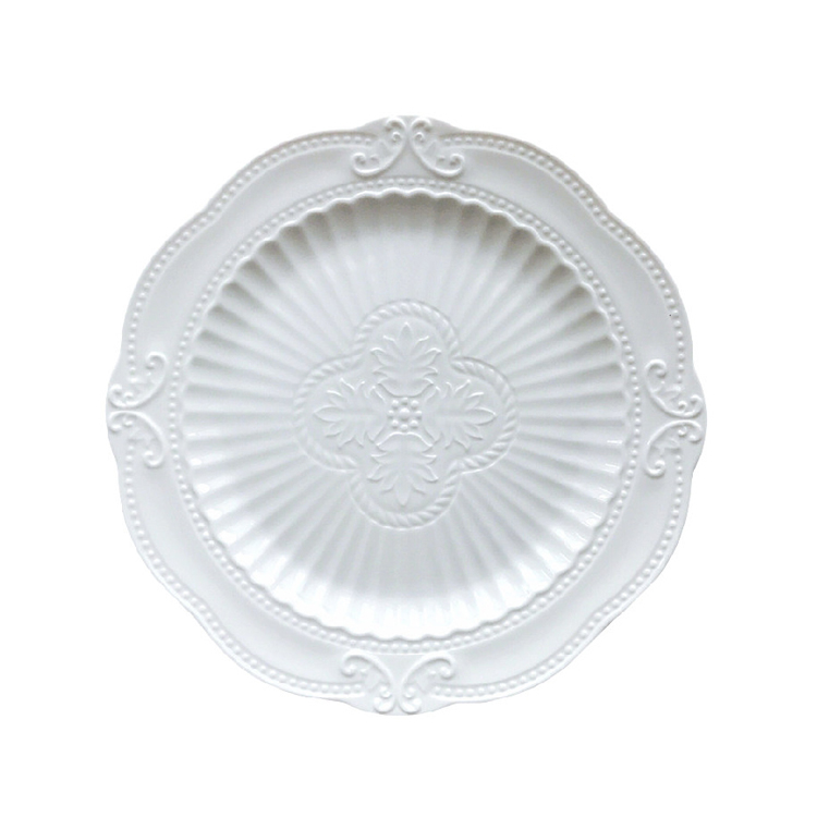 Plaque blanche