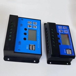 12V 24V 10a 20a 30a 40a 50a 60a Pwm Solar laderegler mit LCD-Display Dual-USB-Ausgang