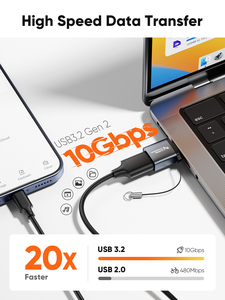 电缆连接USB 3.2 Gen 2 10Gbps USB转USB适配器 - Product Image 2