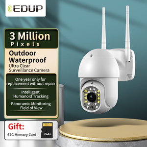 EDUP 1080p手机监控户外摄像机IP66无线Wifi摄像机高清安全网络摄像机 - Product Image 1