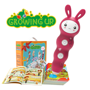 Multisensorische Sprach lern werkzeuge Aufwachsen von Hörbüchern und Sprech stift Set Interaktives Englisch-Lernsystem für 3-8 Jahre - Product Image 1