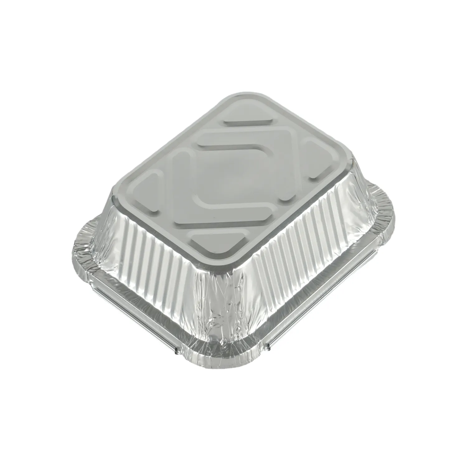 Одноразовая американская алюминиевая фольга, очень глубокий контейнер для барбекю, посуда
