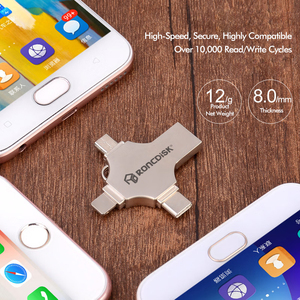 4 In 1 Multifunktion stele fon OTG USB-Flash-Laufwerk 32GB Typ C Pen drive Memory Disk Für Telefon Android