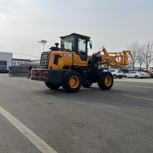 Mini cargador de caña de azúcar de madera para elevación forestal de minería municipal con ruedas nuevas