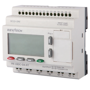 Controllore logico PR-18DC-DA-RT programmabile plc automazione ladder controller logico - Product Image 3