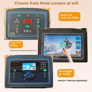 2025 modello commerciale intelligente tapis roulant elettrico portatile palestra attrezzature con pulsante di inclinazione e Touch Screen direttamente in fabbrica
