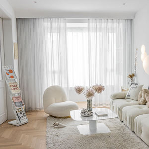 Innermor phong cách hiện đại sọc vải tuyn Rèm thiết kế mới nhất cho phòng khách Windows - Product Image 2