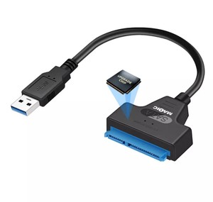 Bộ Chuyển Đổi Cáp USB 3.0 Sang SATA 7 + 15Pin OEM Shenzhen Bộ Chuyển Đổi Cáp USB Sata Hỗ Trợ Ổ Cứng SSD 2.5 Inch HDD - Product Image 1