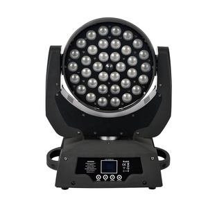36*10W RGBWA + UV 6 in1 Led Zoom hareketli kafa yıkama Par işık DJ disko/gece kulübü/parti - Product Image 1