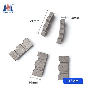 Huazuan Turbo Top Diamond Wave Core Broca Segmento Piezas de herramientas eléctricas personalizables para trabajos de hormigón Compatible con OEM - Product Image 2