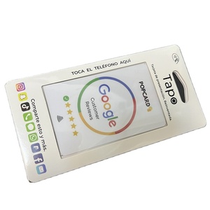 2025 Smart Read Write URL Writable Custom QR Code 5 Stars Comments Google Review Tap Nfc Pvc Card - Product Image 5