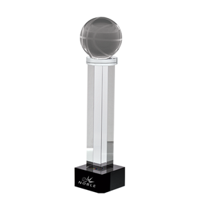 Free Engraving Custom Basketball Crystal Trophy <strong>Award</strong> with Black Base - Product Image 4