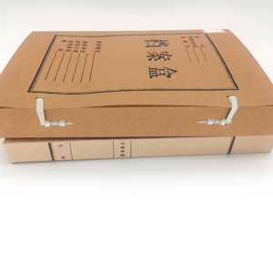 Personalizado impreso documento A4 Kraft caja de papel de archivo de papel de embalaje de caja de almacenamiento - Product Image 3