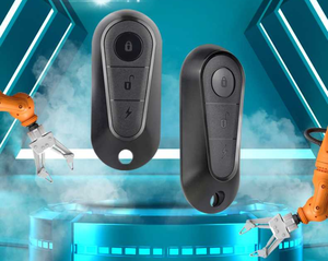 Lerncode Black Rf Wireless Remote-Mehr frequenz steuerung für das automatische Schiebetür des Garagen systems - Product Image 4