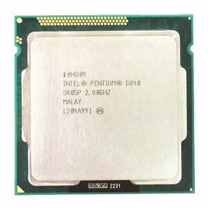 Intel Pentium G8402.8GHzデュアルコアデュアルスレッドCPUプロセッサ3M 65W LGA 1155 - Product Image 1