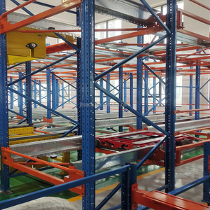 Smart <span class=keywords><strong>Design</strong></span> High Density Warehouse Racking <span class=keywords><strong>System</strong></span> Heavy Duty 4 Way Pallet Rack para Armazenamento Sala Fria Racks Sistema Racks Asrs