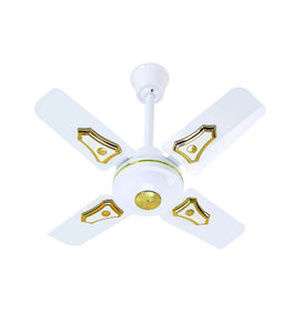 吊扇24英寸4短金属叶片地铁吊扇装饰 - Product Image 2