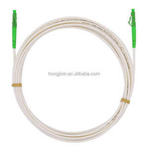 3.0 FTTHフラット屋内ホワイトSC/APCドロップケーブル9/125 G652dシンプレックス光ファイバーパッチコード1シングルモード