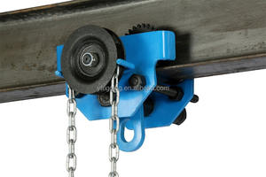 0.5t 1t 1.5t 2t 3t 5t B tipi Mini manuel düz arabası el-çekme palet makarası dişli arabası I ışın iletmek için - Product Image 2