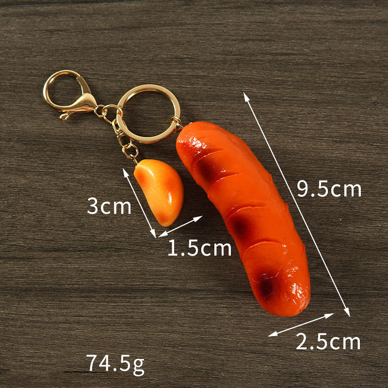 Saucisse rôtie + Gousse d'ail + Boucle dorée