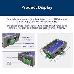 Convertidor serial ZLWL Mqtt Tcp Iot Modbus Gateway bidireccional transparente RS232 RS485 a Servidor de dispositivo Ethernet