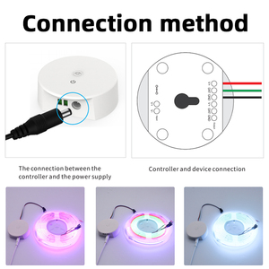 DC12-48V RGB Smart Wifi UFO Светодиодная лента контроллер времени функция группового управления музыкальным режимом работает с Alexa Google - Product Image 4