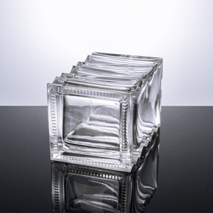 ขวดเหล้าบรั่นดี XO ใสแบบว่างเปล่าทรงสี่เหลี่ยมหรูหรา70cl แฟนซี - Product Image 3