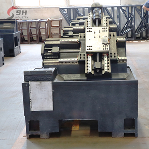 Torno CNC de aluminio barato Tck56A TCK66 TCK66Y Torno automático CNC de cama inclinada con eje C Eje Y y torreta viva - Product Image 4