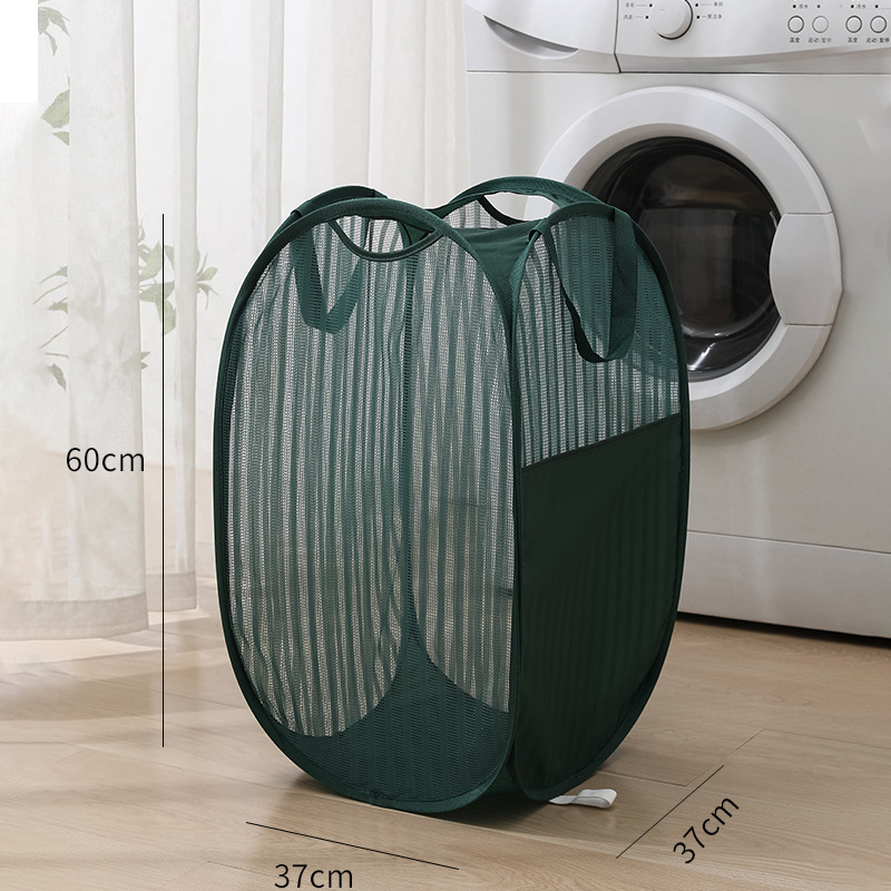 Round mouth, green, large size, 37*37*60cm