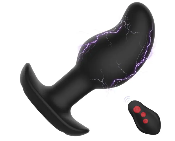 Elektrik çarpması Anal vibratör 8 modları popo fiş Anal Plug anüs G Spot erkekler ve kadınlar için seks oyuncak fabrika fiyat toptan