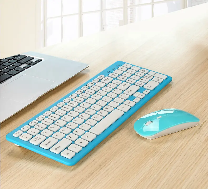 Baogang — clavier et souris de jeu sans fil, avec récepteur Nano USB, pour Windows, ordinateur portable et Notebook