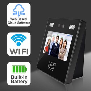 Sistema de tiempo de asistencia de reconocimiento facial biométrico inteligente TIMY con software Web PC