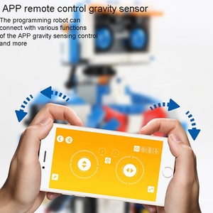 Uzaktan APP kontrol mühendisliği bilim eğitim montaj öğrenme akıllı yaratıcı programlama Robot çocuklar için 635 adet