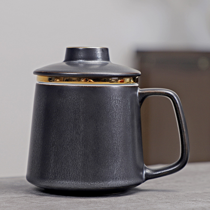 Taza de té negro