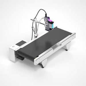 Auto Integrated Inkjet Printer Machine Tij Printer Date Time <strong>Coding</strong> 1 Head 12.7mm Small Tij Inkjet Printer with Belt Conveyor - Product Image 1