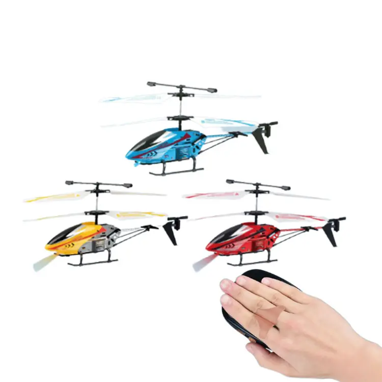 Aereo telecomandato con controllo gestuale 2.4G con altitudine fissa e elicottero giocattolo per aerei USB rc