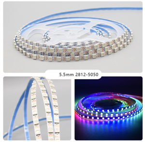 Narrow PCB 5.5MM Width 5V WS2812 WS2812B Pixels Strip <strong>Light</strong> <strong>5050</strong> Smd 60 <strong>Leds</strong> 90 <strong>Led</strong> Individually Addressable Spi Rgb <strong>Led</strong> Strip
