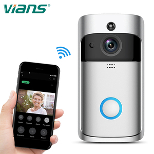 Videocitofono intelligente Vians Tuya WiFi con controllo dell'accesso alla porta della fotocamera dell'anello della porta - Product Image 3