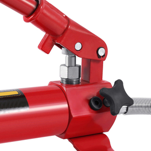 Công cụ cứu hộ thủy lực 10t đa chức năng Đôi Xi lanh jack bộ dụng cụ sửa chữa di động với hộp nhựa ròng rọc - Product Image 3