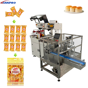 12000 bolsas/hora Bolsa pequeña Máquina de envasado secundario de pan, clasificación de bolsas pequeñas y carga en máquina de envasado de bolsas grandes - Product Image 1