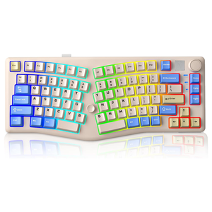 Wholesale LEOBOG A75 Tri Mode Cat Keycap RGB <strong>Mechanical</strong> <strong>Keyboard</strong> <strong>Programmable</strong> Hot Swap Gasket-Mounted Gaming <strong>Keyboard</strong> - Product Image 1