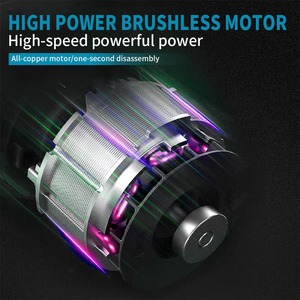 21V Li-ion pin công cụ điện không dây khoan điện hệ thống điện Lithium Ion gói mô-men xoắn cao tác động cờ lê với nhấp chuột cao - Product Image 4