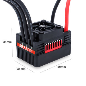 Surpass Hobby V2 Überschall 50A Sensor less Brush less ESC für schnelle Funks teuerung Rakete-RC Traxxas RC Truck RC Car 7,4 V Spannung - Product Image 2