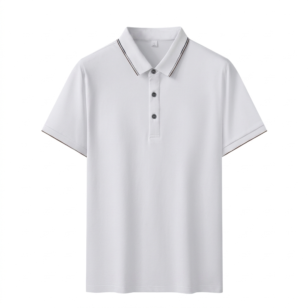 Polo 200g-blanc