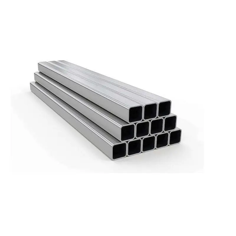 1x tubo quadrato in ferro Gi da 1 pollice e tubo rettangolare 40x40 tubo quadrato in acciaio zincato Ms